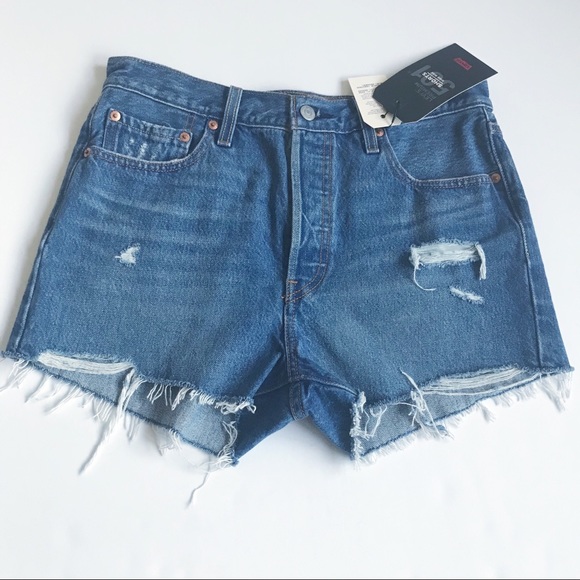 Levi's Denim - New Levi’s 501 High Rise Jean Shorts